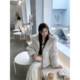 Mengmeng Ja White House Qiuliyuan thickened 90 white duck down down jacket for women winter detachable fur collar little jacket