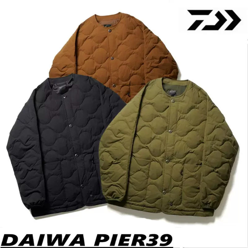 現貨5折】DAIWA PIER39 TECH QUILT DOWN 白鴨絨羽絨內裡外套22AW-Taobao