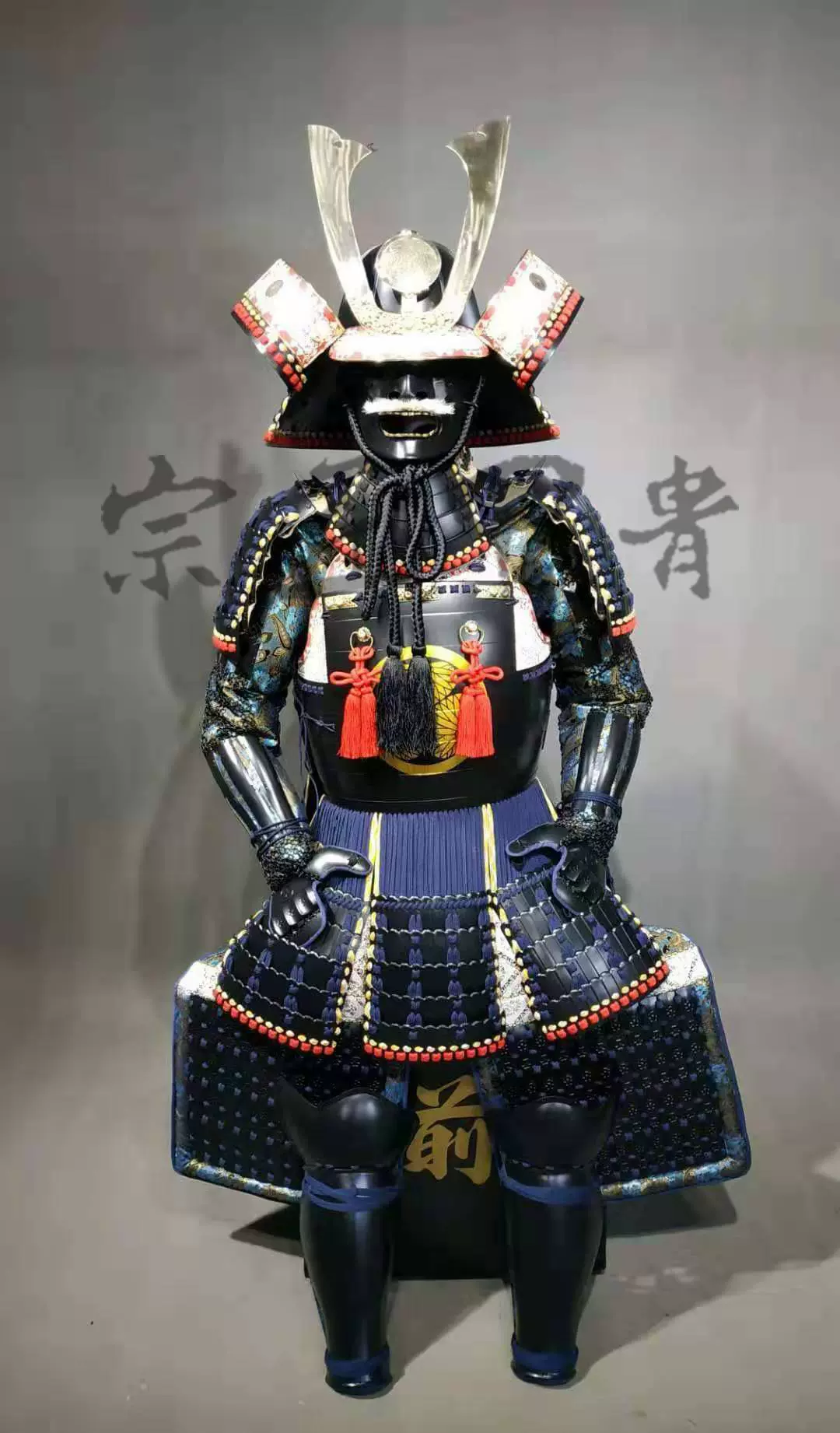 日本武士盔甲-德川家康二枚胴具足入门版-真人可穿-宗匠甲胄-Taobao