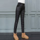 Down pants for women wearing high-waisted pencil pants for slim duck down pants for slim warm cotton pants thickened trousers for trousers