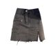 Large size fat girl denim skirt for women in spring and autumn new style with high waist slim hot girl short skirt with hip skirt pants