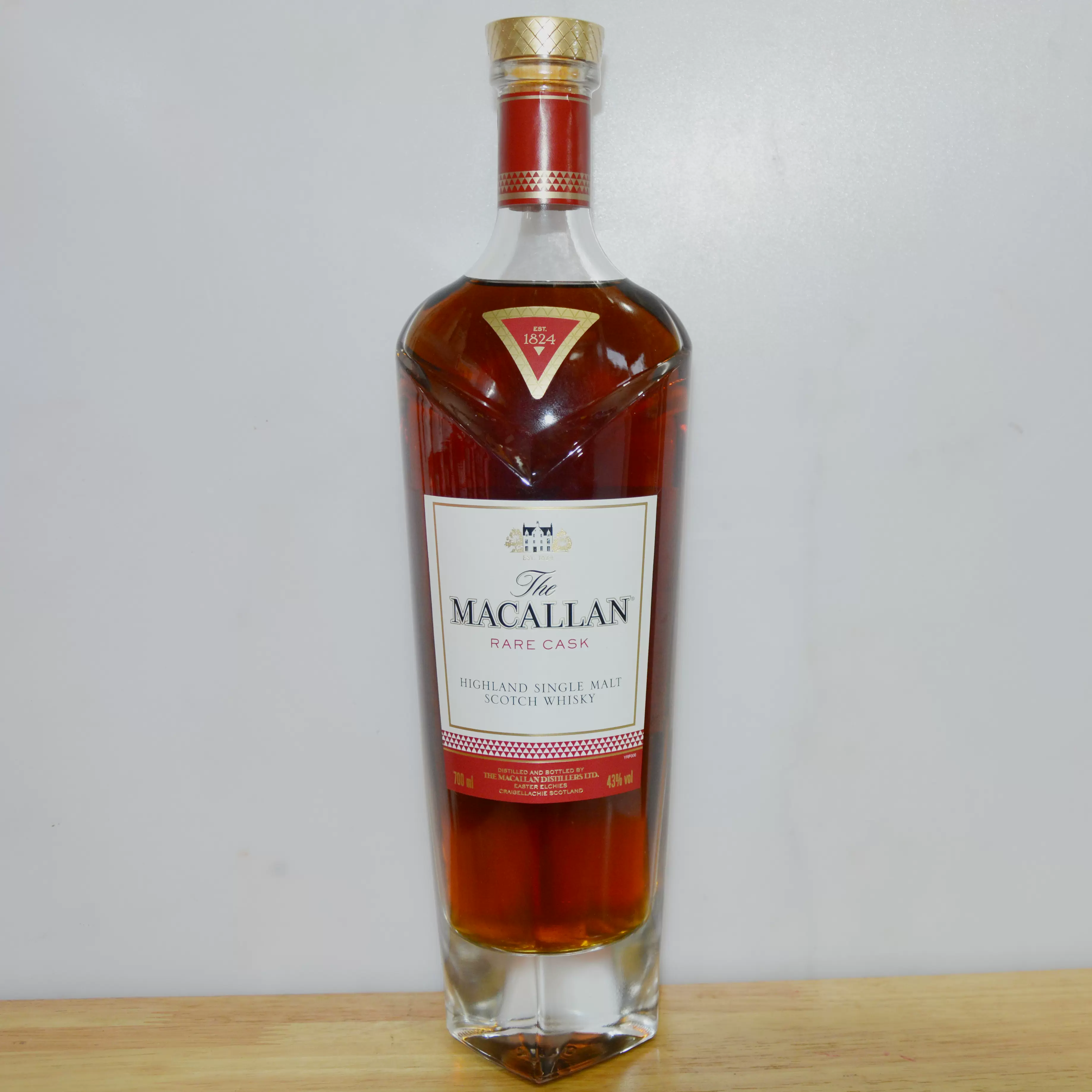 麦卡伦皓钻单一麦芽苏格兰威士忌1824系列macallan rare cask进口