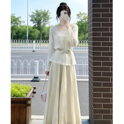 Gorgeous Early Spring Outfits, Unique and Beautiful Dresses for Women, Summer 2026 New Korean Style Suits and Long Skirts