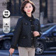 Mother's spring and autumn coat, foreign style short down jacket, small fragrant style, middle-aged and elderly women's autumn and winter fashionable warm cotton jacket
