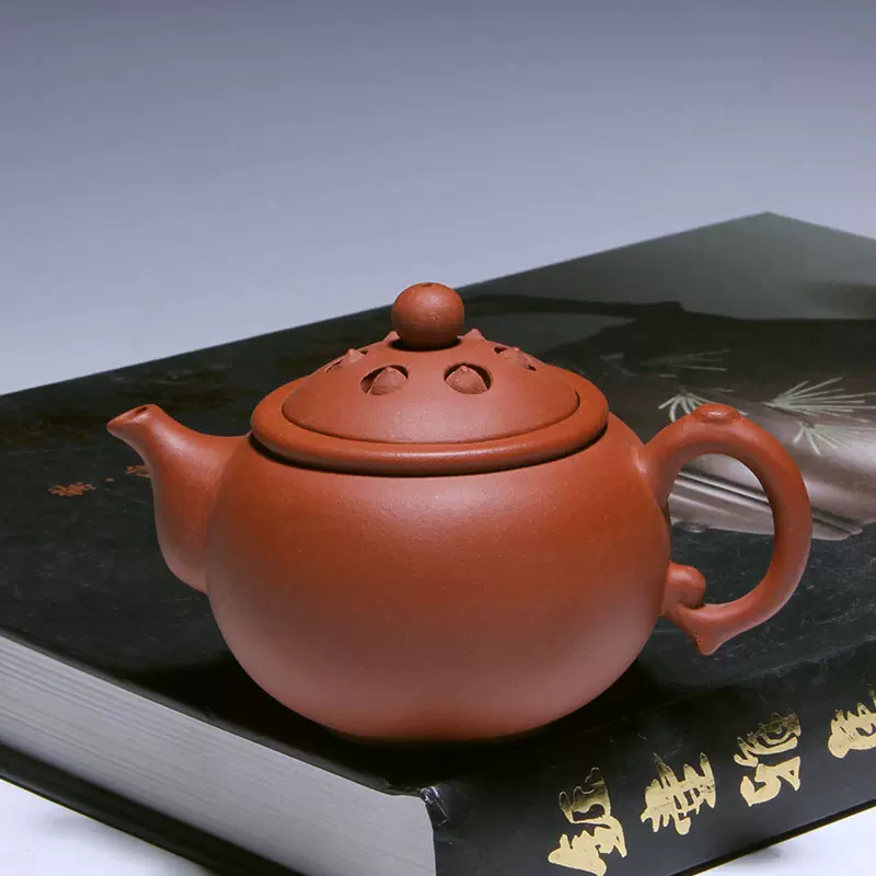 宜興紫砂壺 宜興一廠研究室周盤壺正品葛明仙紫砂精品早期老壺80