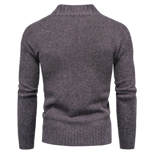 Autumn new foreign trade men's sweater cross-border men's half ...