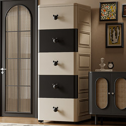 Storage Cabinet Drawer-Type Clothes and Miscellaneous Items Living Room Snack Storage Cabinet Box Baby Children's Storage Rack Bedside Table