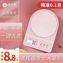 High-Precision Kitchen Scale, Baking Electronic Scale, Household Small Scale for Accurate Weighing of Food in Grams