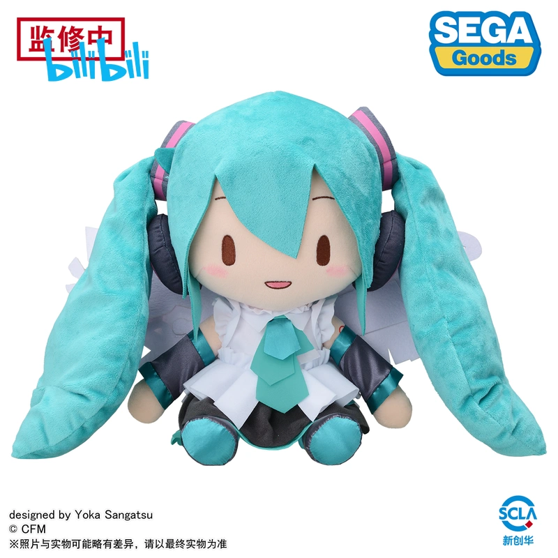 bilibili哔哩哔哩2023新品世嘉VOCALOID初音未来16周年毛绒fufu-Taobao