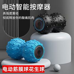 Vibrating Massage Ball, Electric Fascia Ball, Muscle Relaxation Peanut Ball, Fitness Yoga Exercise, Whole Body Exercise Recovery Device