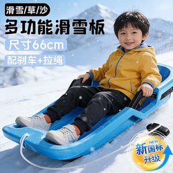 Thickened Wear-Resistant Children's Snowboard, Adult Sled, Snowmobile, Snowboard, Outdoor Equipment, Sandboard, Snow Play Tool