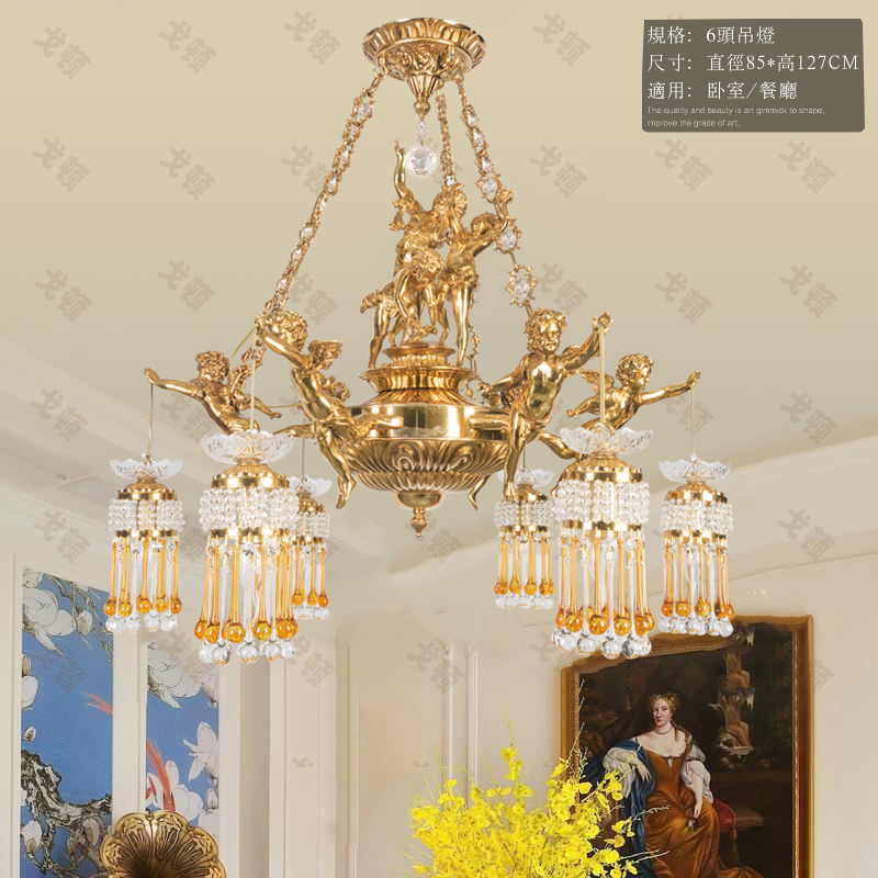 イギリス真鍮高級シャンデリア