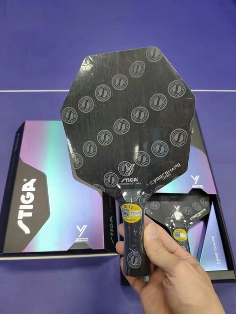 Spot Stiga Stiga Moregod Cybershape Cyber 6 hexagonal table tennis ...