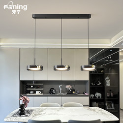 Restaurant Chandelier 2026 New Model Creative and Unique Artistic Bar Table Lamp Italian Light Luxury High-End Three-Head Chandelier