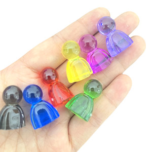 
24mm acrylic game chess pieces plastic soldier chess pieces board game cartoon human chess pieces Mibao DIY accessories