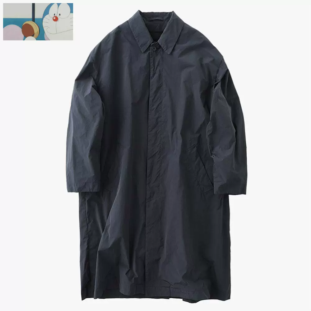 订购】ATON 23AW AIR WEATHER BALMACAAN COAT羊毛大衣外套-Taobao