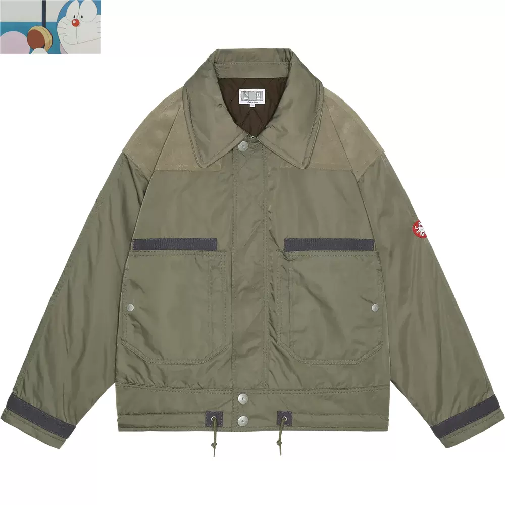 订购】CAVEMPT C.E 23AW OVERDYE ZIP BDU水洗工装拉链夹克外套