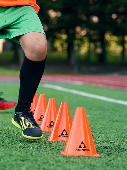 Attrezzatura Scuola Educazione Fisica Set 50 Per Allenamento Calcio - Cinesini Per Esercizi, Scuola, Educazione Fisica Coni Delimitatori