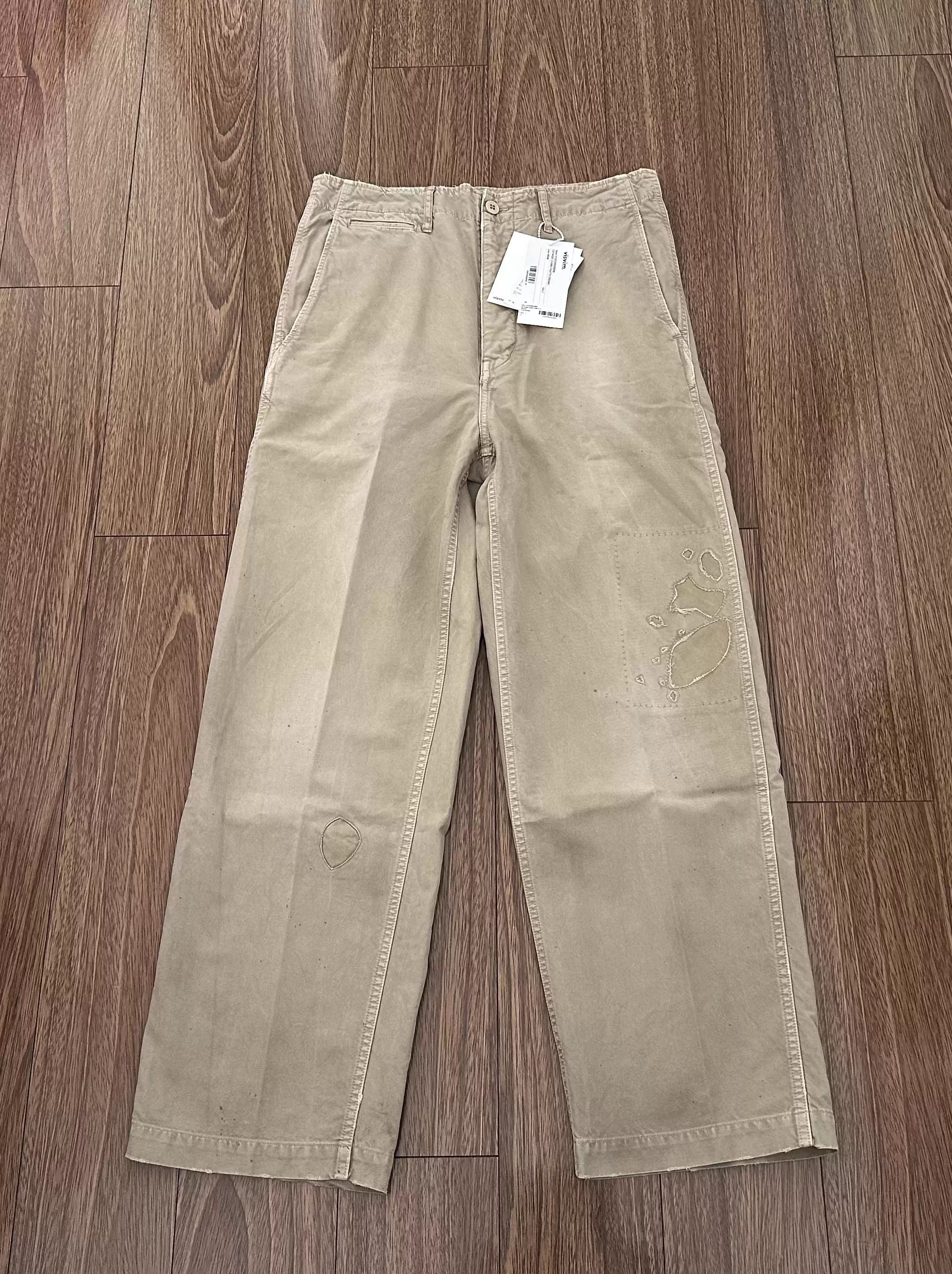 visvim 25ss EX WIDE CHINO PANTS VISVIM 25SS EX WIDE CHINO PANTS