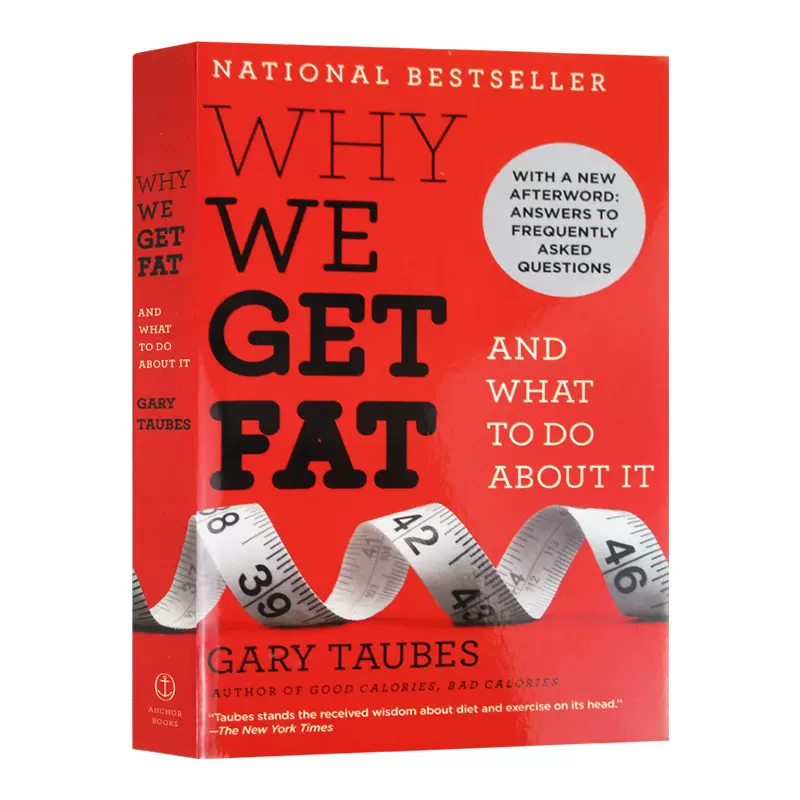 我们为什么会发胖英文原版why We Get Fat And What To Do About It 运动塑身gary Taubes 盖里陶比斯英文版进口原版英语书籍 Taobao