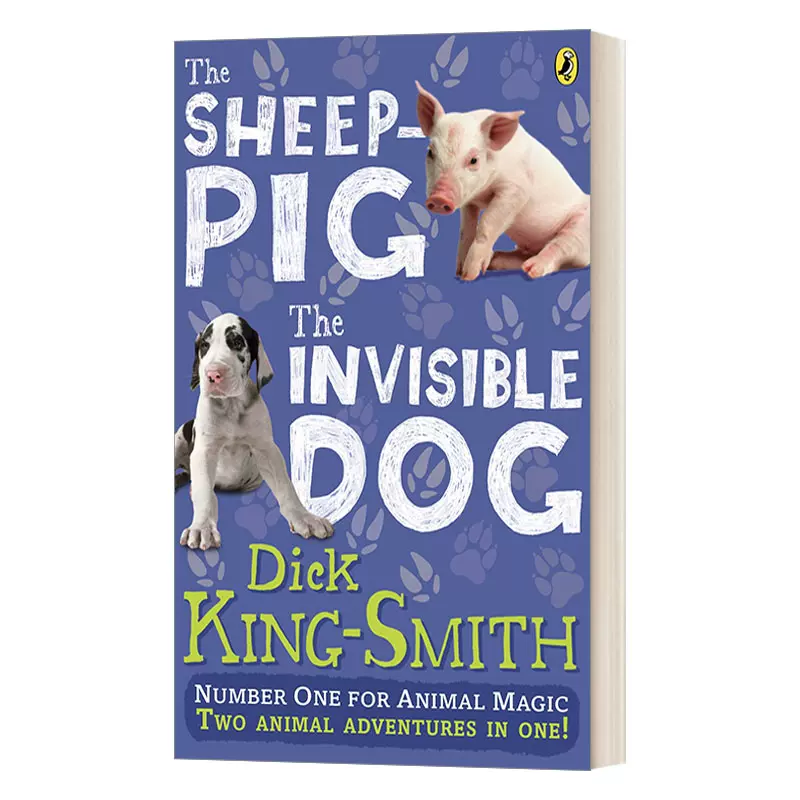 英文原版The Invisible Dog and The Sheep Pig bind-up 隐形狗和牧羊猪