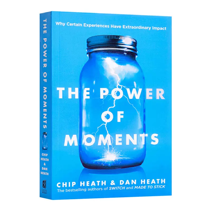 华研原版瞬间的力量英文原版the Power Of Moments 美版让创意更有黏性作者新书chip Heath 英文版进口原版英语书籍