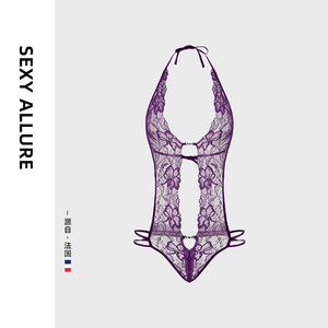 ZNDM Pure Desire Battle Suit* Internet celebrity light luxury high-end women's jumpsuit thin home wear hollow design