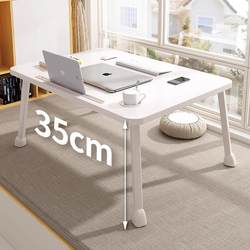 Student Dormitory Study Desk, Elevated and Enlarged Bed-Side Table, Bay Window Bedroom Computer Desk, Foldable Desk for Home Use, Lazy Desk, Home Office Laptop Stand, Small Table Board