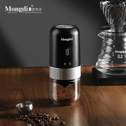 Mongdio Electric Bean Grinder Household Coffee Bean Grinder Portable Small Bean Grinder Coffee Grinding Equipment