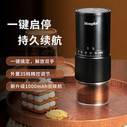 Mongdio Electric Coffee Grinder, Small Household Manual Coffee Grinder, Hand-Operated Grinding Tool