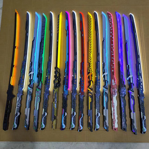 
High-end Ghost Walker Lightsaber Weapon Model Sword Soldier Ghostrunner Carbon Secret Feather Uncut