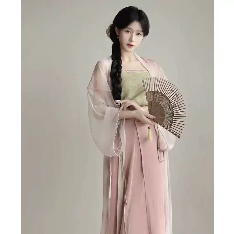 绝美宋制古风汉服女款2025新款新中式改良仙气飘