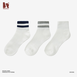Jnxs Mr. Jiangnan Flagship Store Cityboy Series Short Socks For Men And Women Trendy Brand Boat Socks Striped Socks