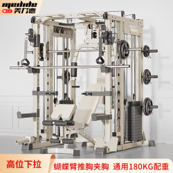 Gantry Fitness Equipment, Home Multi-Functional All-In-One Machine, Smith Comprehensive Trainer, Bird Fly, Squat, Bench Press Rack