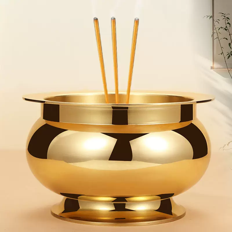 纯铜供观音供佛香炉特大号纯铜佛堂大殿捐赠定做大鼎佛具佛教用品0 纯铜供观音供佛香炉特大号纯铜佛堂大殿捐赠定做