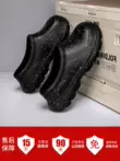 Giày Đầu Bếp Cho Nam 2024 Mùa Hè Mới Nhẹ Chống Trơn Trượt Giày Cao Su Chống Thấm Nước Chịu Mài Mòn Thợ Hàn Takeaway Bé Trai Đi Làm Giày Đi Mưa 
