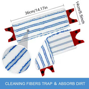 
Suitable for vileda UltraMax/UltraMaT flat mop cloth ocedar mop pad