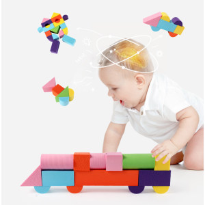 
Water education early education soft sponge foam building blocks 2-3-6-8 years old kindergarten baby educational children's toys