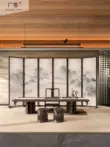vách gỗ ngăn phòng Gỗ nguyên khối mới kiểu Trung Quốc bán thấm màn hình gấp di động vách ngăn lối vào phòng khách phòng ngủ chặn văn phòng nhà hàng vách ngăn trang trí phòng khách Màn hình / Cửa sổ