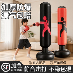 Children's Boxing Column Boxing Toy Tumbler Fast Rebound Toy Kids Home Reaction Speed Training Tool