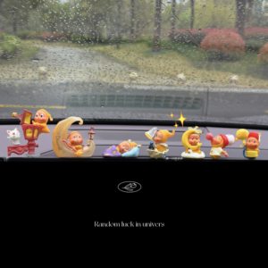 Star People Cute Screen Ornaments Car Goods New Car Accessories Center Console New Car Gifts Interior Decoration
