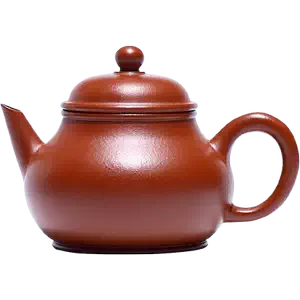 □中国美術 潘蓋款 朱泥急須 紫砂壷□A207