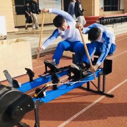 New Dragon Boat Rowing Machine, Dragon Boat Training Simulator, Commercial C2 Wind Resistance Rowing Machine, Exercise Fitness Equipment