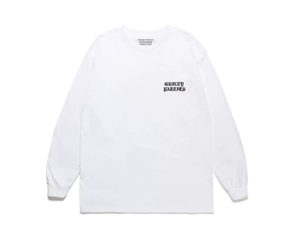 大四囍订购WACKO MARIA LONG SLEEVE T-SHIRT 长袖T恤10/28-Taobao
