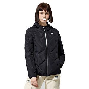 The store recommends KAPPA Kapa down jacket female high -necked hooded cold clothes anti -warm jacket thickened K0A82yy06
