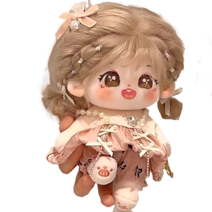 
Cotton doll genuine 20cm spot plush doll girl clothes dressing doll birthday gift girl toys