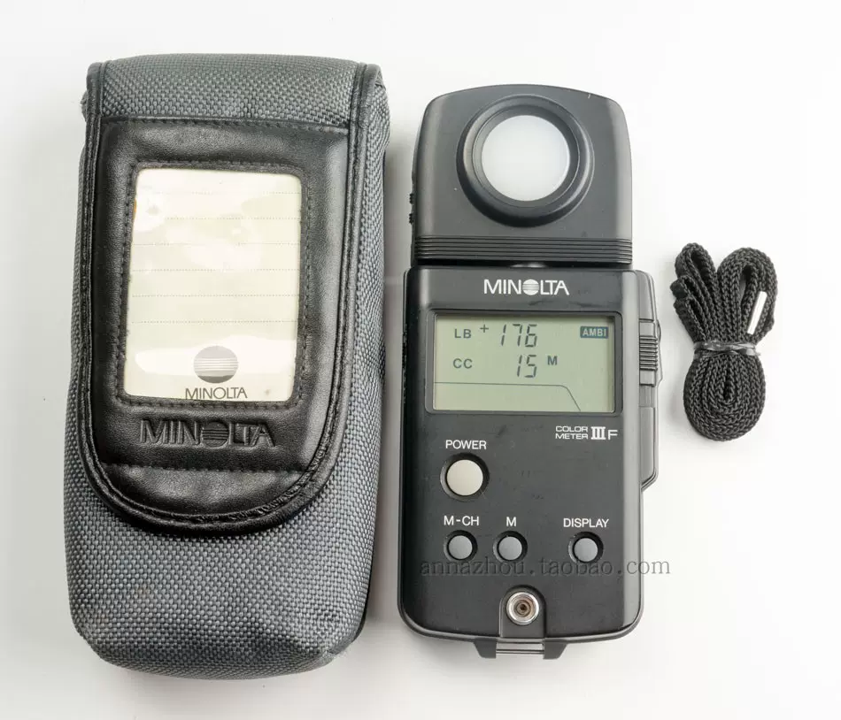 美能达Minolta Color Meter III F 专业自动色温测光表