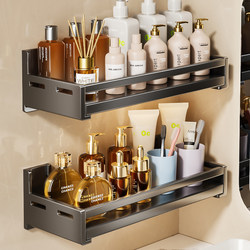 Storage Rack Above the Balcony Washing Machine, Bathroom Shelf, Wall-Mounted Laundry Detergent Storage Rack Without Drilling Holes on the Bathroom Wall