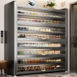 2026 New Model Steel Shoe Cabinet for Home Entrance, Multi-Layer Integrated Wall-Mounted Entryway Shoe Rack with Super Large Capacity for Storage