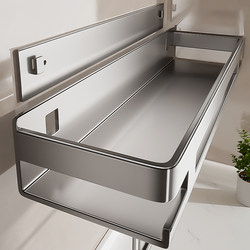 High-Quality Kitchen Spice Rack, Multifunctional Wall-Mounted, No-Drill Wall Spice Storage Shelf for Home Use